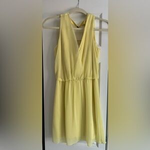 Zara Yellow Mini Dress